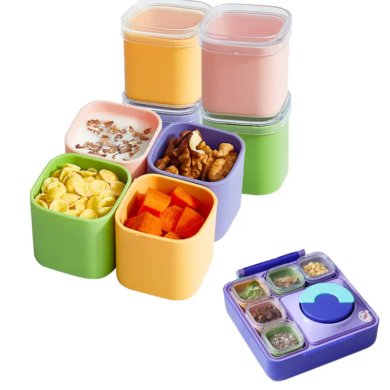 Reusable BPA Free Lunch Bentobox Accessories Bento Bundle LunchBox Divider