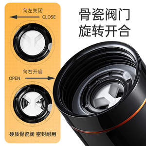 Translucent Beauty Double Wall Glass Tea Cup With Lid For Business Office Use - Product Image 3