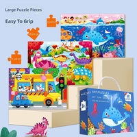 Coffret cadeau contenant des puzzles en papier éducatifs pour les enfants de 2 à 13 ans