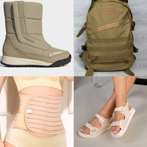 Beige Environmentally Friendly Double Sided Fabric Tape Roll With High Quality Custom logo Back to Back <strong>Hook</strong> <strong>and</strong> <strong>Loop</strong> - Product Image 4