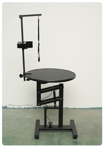 लेकांग छोटे पालतू पालतू बिल्ली कुत्ते के लिए कुर्सी समायोज्य स्टेनलेस स्टील इलेक्ट्रिक ग्रोमिंग यूनिट - Product Image 4