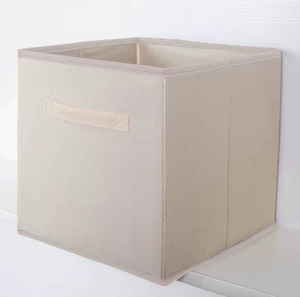 Une boîte de rangement pliable sans couvercle en tissu non tissé adaptée <span class=keywords><strong>à</strong></span> l'organisation des vêtements et des jouets <span class=keywords><strong>à</strong></span> la maison - Product Image 2