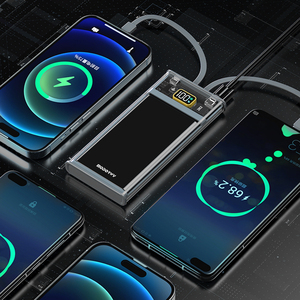 MODORWY 10000mAh Chargeur de <span class=keywords><strong>batterie</strong></span> <span class=keywords><strong>externe</strong></span> portable haut de gamme Affichage LED Câble magnétique intégré <span class=keywords><strong>Batterie</strong></span> <span class=keywords><strong>externe</strong></span> pour Micro USB - Product Image 6