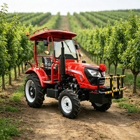 Tractor Agrícola Noble de 80HP con Tracción en las 4 Ruedas, Cabina con Aire Acondicionado, Sistema Hidráulico Robusto y Gran Capacidad de Elevación para Agricultura Profesional