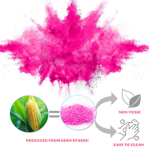 Fournitures de fête de <span class=keywords><strong>carnaval</strong></span> personnalisables, pistolet à poudre colorée |   Poudre colorée Holi pour fêtes et décorations événementielles - Product Image 3