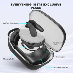 Fumao mallette de transport rigide Compatible avec Meta Quest Pro, contrôleurs tactiles et tous les accessoires - Product Image 2