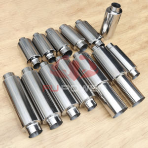 Misura personalizzata 2 "2.5" 3 "3.5" 4 "tubo di scarico in titanio marmitta punta punta tubo di scarico auto - Product Image 4