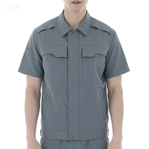 Ropa de Trabajo, Uniformes de Seguridad, Chaqueta de Trabajo de Manga Corta, Uniforme de Trabajo de Media Manga para Trabajo - Product Image 5