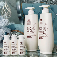 Gel Douche Hydratant Arganmidas pour Adultes, Réparateur, Éclaircissant, au Beurre de Karité