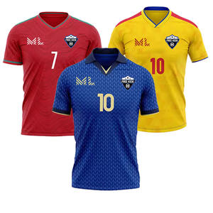 Vente en gros de maillots de football respirants personnalisés pour hommes, ensembles d'uniformes de football, ensembles de maillots de football, kits de football complets - Product Image 1