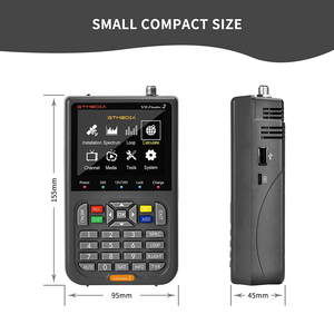 Medidor de señal digital FTA, detector de <span class=keywords><strong>sat</strong></span>élite, receptor de pantalla LCD para ajustar el plato de TV vía <span class=keywords><strong>sat</strong></span>élite, S2/S2/S2X - Product Image 5
