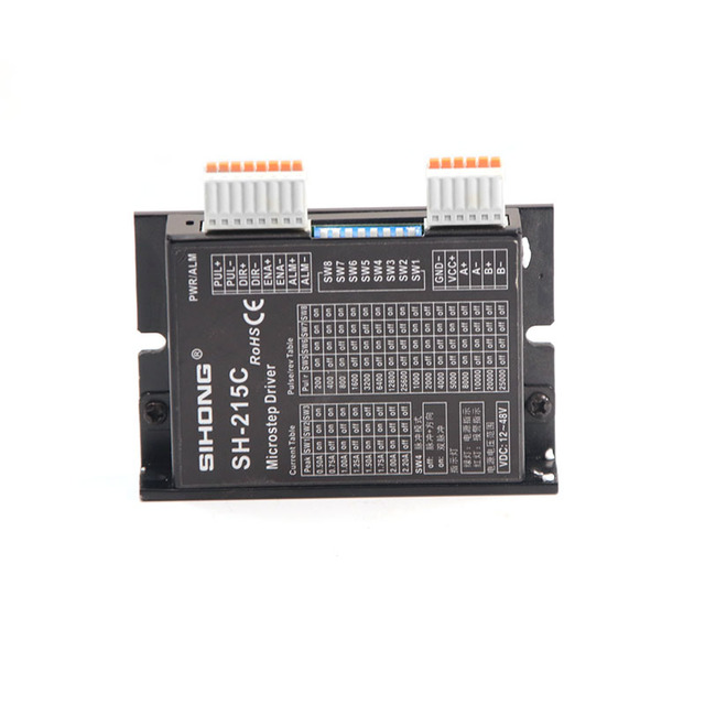 2026 Siheng Motor Factory's CE Approved SH215-C Nema14 Nema17 5V 24V Pulse Stepper Motor 5-24V Driver Controller