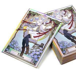 Logotipo personalizado <span class=keywords><strong>Yugioh</strong></span> TCG Yu Gi Oh fundas holográficas para tarjetas duradero portátil plástico PP juego de mesa Protector juego de mesa - Product Image 2