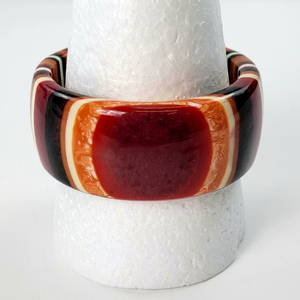 Conjunto de Brazaletes de Resina Estilo Vintage Hechos a Mano para Mujer, Personalizados, Altamente Pulidos, Joyería Coleccionable de Boda Hecha a Mano en India - Product Image 1