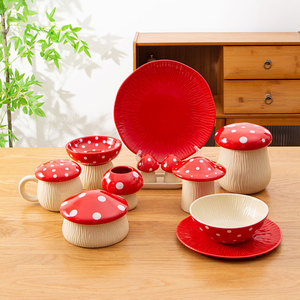 Mug en céramique personnalisé en forme de champignon avec couvercle, résistant à la chaleur, pour cadeau 2024 - Product Image 5