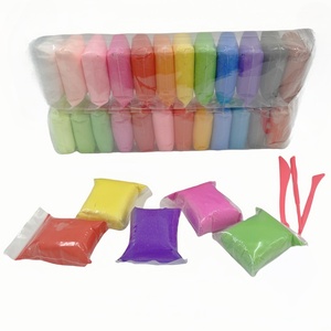 Set di Argilla Morbida Super Leggera da 80g, 12 Colori, Facile da Usare, Materiale per Slime e Pasta Modellabile per la Creatività dei Bambini - Product Image 5