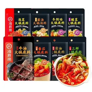 Haidilao Kimchi Sabor 125g moinho de temperos hotpot temperos distribuidores vegetais