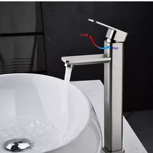 Aida उच्च गुणवत्ता बाथरूम बेसिन सिंक नल ठोस पीतल बेसिन नल पीतल मिक्सर लंबा और लघु विशिष्टता बेसिन नल मिक्सर - Product Image 3