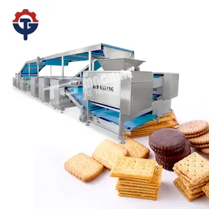 Automatic Biscuits Making Machine Small Hard Biscuits Machine With Cookie Soft Biscuit Machine