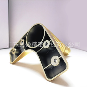 Yijun Modern Minimalist Plastic Furniture <b>Legs</b> 4095 Black Gold Spray Paint Easy Installation - Product Image 4