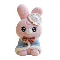 Peluche Lapin Magic Manor, Coussin Doux pour Dormir, Adorable Poupée Lapin Remplie de Coton PP, Unisexe, Fabriqué en Chine, 14+ Ans