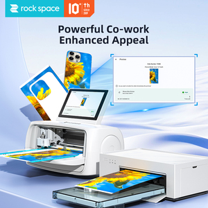 Máquina de hidrogel de película protectora de teléfono móvil con alimentación automática de película <span class=keywords><strong>Rock</strong></span> <span class=keywords><strong>Space</strong></span> Mini ZV1 Smart Plotter - Product Image 2