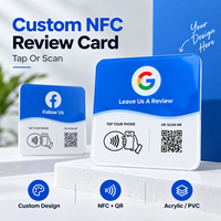 Étiquette NFC 213 personnalisée en époxy, imprimée, étanche, mini, avec code QR, adhésive, pour signalisation sans contact pour hôtels et entreprises