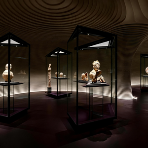 Vitrines d'exposition d'art de musée personnalisées, vitrines de bijouterie haut de gamme, fenêtres en verre, vente au détail de mode, directement de l'usine - Product Image 5