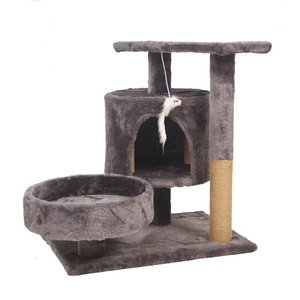 Grigio scuro alberi di gatto per grandi dimensioni robusto Maine Heavy Duty <span class=keywords><strong>Cat</strong></span> Tower per adulti più grandi gatti con tiragraffi - Product Image 2