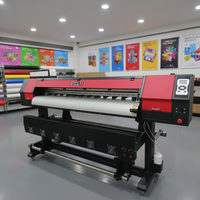 Imprimante grand format 1,8 m à encre UV automatique et éco-solvant avec tête d'impression F1080 nouvelle génération Dx11 6 pieds