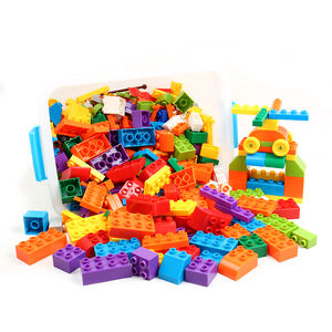 Factory Outlet 398Pcs Plastic Grote Bouwstenen Speelgoed Blokken Voor Kinderen - Product Image 1