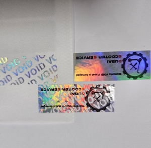 Etiqueta de garantía al por mayor pegatinas de personalización holográficas para el embalaje del producto - Product Image 3