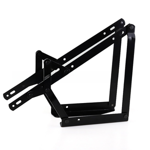 Mécanisme de levage de canapé-lit en fer durable, charnières de canapé relevables avec angle d'ouverture de 180°, épaisseur de 2,5 mm, quincaillerie de meubles - Product Image 2