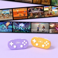 Nuevo Mini Control de Juego Inalámbrico ShanWan 2024, Control de Juego Micro Q37 con Bluetooth, Vibración y Doble Joystick para Android/iOS/PC
