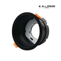 Luminaires encastrés LED personnalisables en masse, ensemble de douilles GX53, gabarit pratique pour boîtiers de lampes GX53, boîtier de downlight pour ampoules GX53