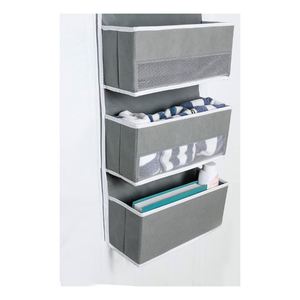 Organizador de Pared Plegable, Resistente, Sostenible, Multifuncional, Impermeable, de PVC, de 4 Niveles, con Gancho para Puerta, Transparente, Grande - Product Image 6
