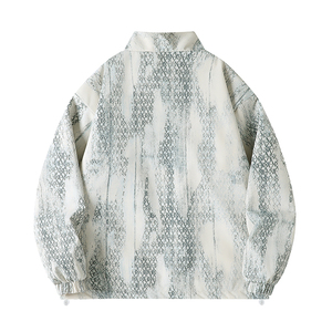 เสื้อแจ็คเก็ตลำลองสไตล์ญี่ปุ่นใหม่ปี 2025 สำหรับผู้ชายวัยรุ่น แฟชั่นฤดูใบไม้ผลิและฤดูใบไม้ร่วง คอปกหลวมๆ สไตล์โจ๊กเกอร์ สวมใส่สบาย ระบายอากาศได้ดี เย็นสบาย - Product Image 2