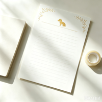 Papel de Escritura A4/A5/A6 Personalizado al por Mayor, Impresión Offset, Papel para Tarjetas de Agradecimiento y Cartas de Invitación, Precio