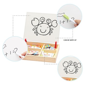 Mới Bằng Gỗ Nhân Vật <span class=keywords><strong>3D</strong></span> Câu Đố Hai Mặt Nhỏ Bảng Vẽ Thay Đổi Quần Áo Giáo Dục Đồ Chơi - Product Image 2