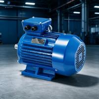 Moteur asynchrone triphasé à induction AC de 2 CV 1,5 kW, efficacité standard IE1, montage sur pied, 50/60 Hz, 220-760 V, moteur de ventilateur