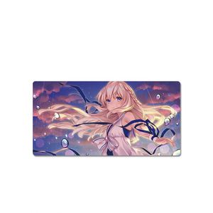 Extended <b>Large</b> Anime Style Desk <b>Mat</b> High Definition Print Thickened with Locked Edge Non Slip for Office and Computer Use - Product Image 1