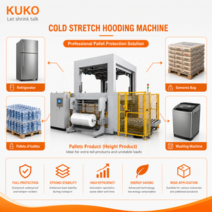 <span class=keywords><strong>Machine</strong></span> d'emballage <span class=keywords><strong>à</strong></span> froid KUKO pour les capuchons de lave-linge |   Emballage de palettes pour appareils électroménagers - Product Image 3