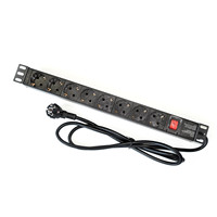 Multiprise avec rallonge et prise, prise britannique standard britannique africaine 13A 1/2/3-mètre de longueur 600w 1800w prise et interrupteur
