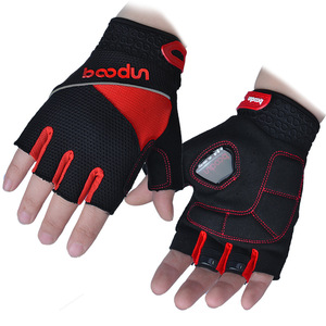 Guantes de Ciclismo Boton, Medios Dedos, Silicona, Absorción de Impactos, Antideslizantes, Unisex, para Ciclismo, Talla Adulto - Product Image 2