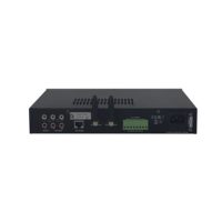 Amplificador WiFi de 4 Canales con Montaje en Rack 1U para Sala de Servidores, Centro de Control, Estudio, Receptor de Audio para Hogar Inteligente