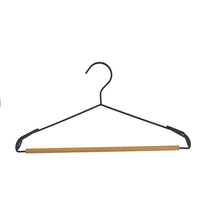 Nouveau Design tendance cintres en bois forgé vintage pour magasin de vêtements