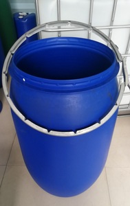 الصين الصانع 200L مفتوحة الرأس البلاستيك طبل الشحن برميل تخزين السائل للبيع - Product Image 5