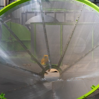 Séchoir à riz vertical populaire de type à circulation automatique pour usine de traitement des céréales humides