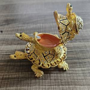 ثلاثة سلحفاة مكدسة صينية ثروة معدنية صندوق الحلي المنزلية الحلي الهدايا هدايا لهدايا عيد ميلاد العام الجديد ديكور المنزل - Product Image 3