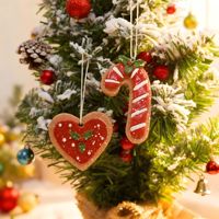 Décorations créatives transfrontalières DIY pour la maison, décorations suspendues pour arbre de Noël, accessoires de décoration de scène de Noël